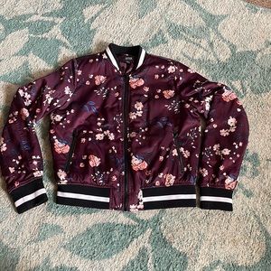 ANA Floral Satin Jacket